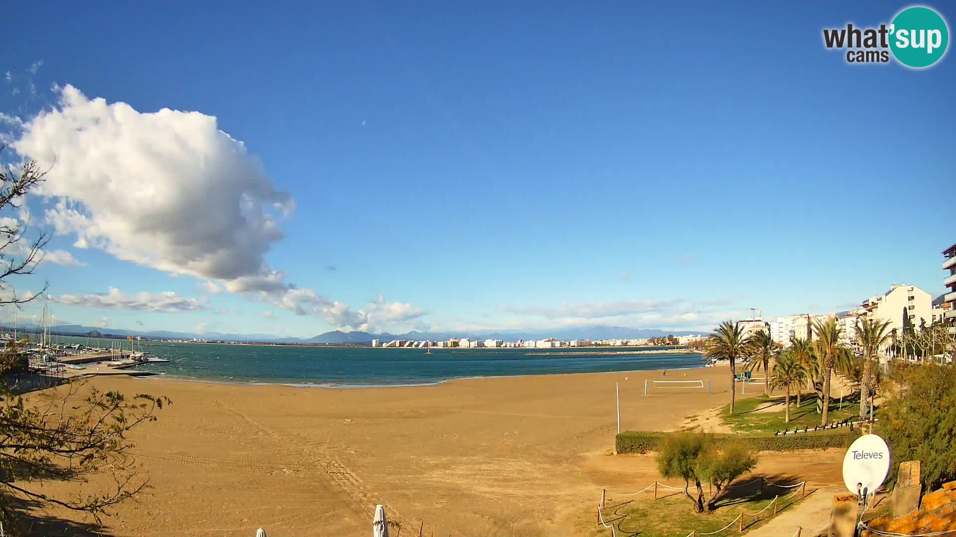 Webcam spiaggia La Perola | ROSES | Costa Brava