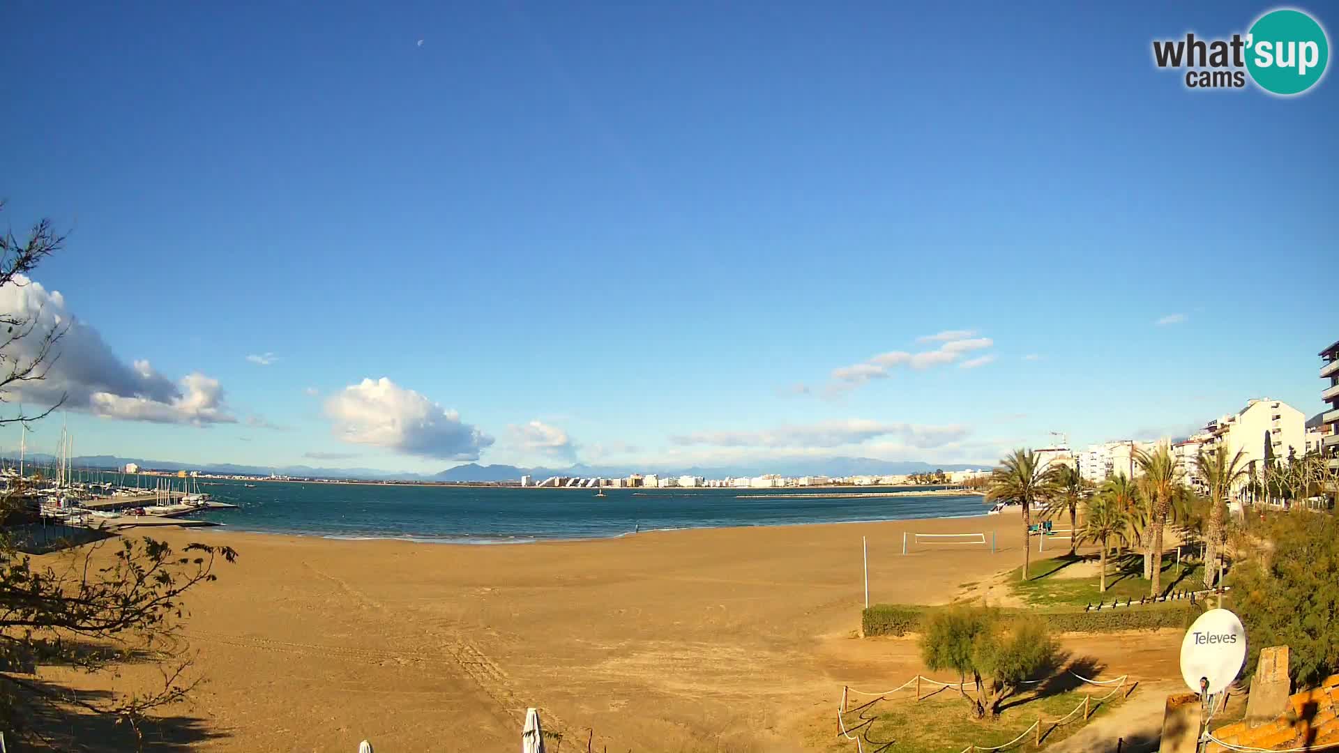 Webcam Strand La Perola | ROSES | Costa Brava