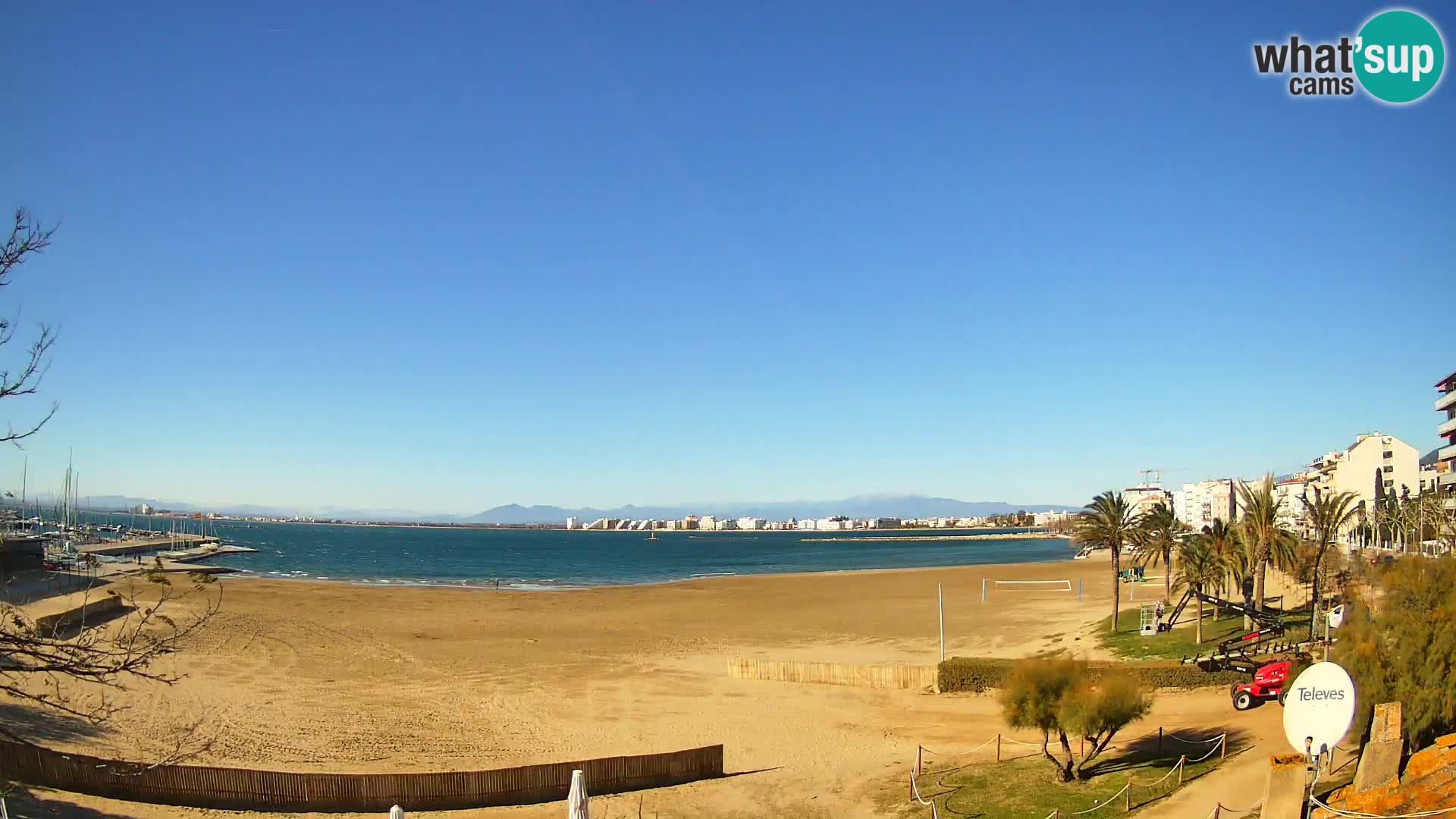 Webcam spiaggia La Perola | ROSES | Costa Brava