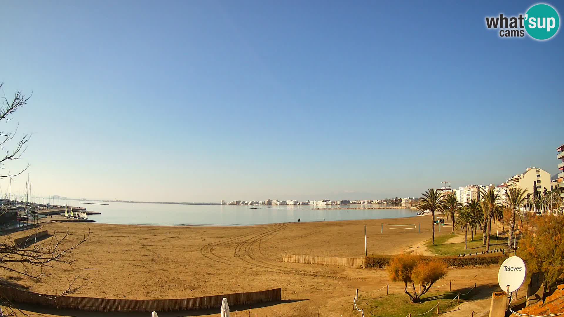 Webcam spiaggia La Perola | ROSES | Costa Brava