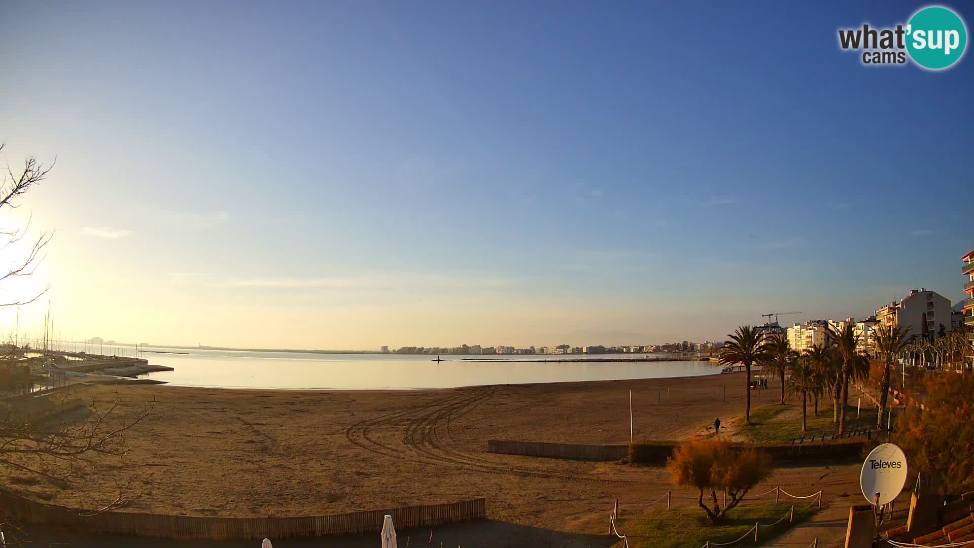 Webcam spiaggia La Perola | ROSES | Costa Brava