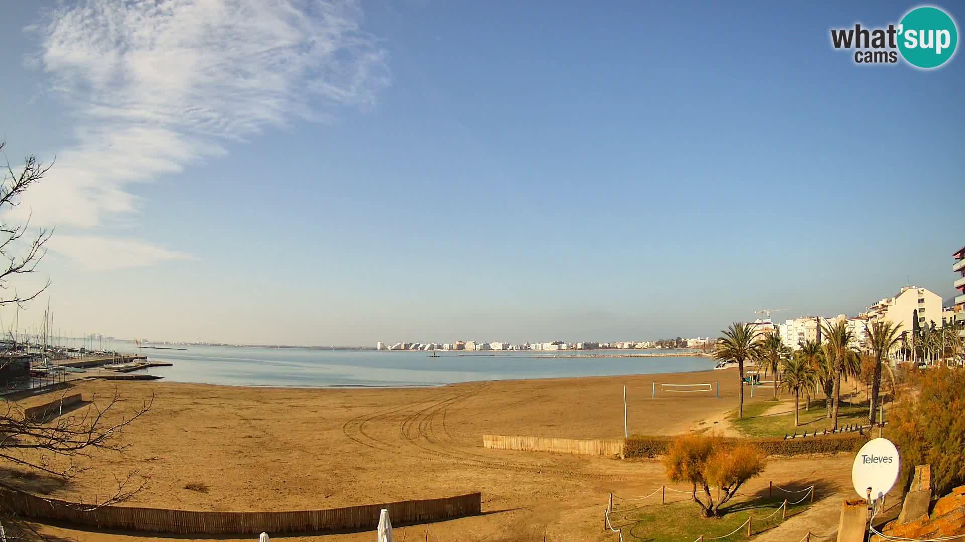 Webcam Strand La Perola | ROSES | Costa Brava