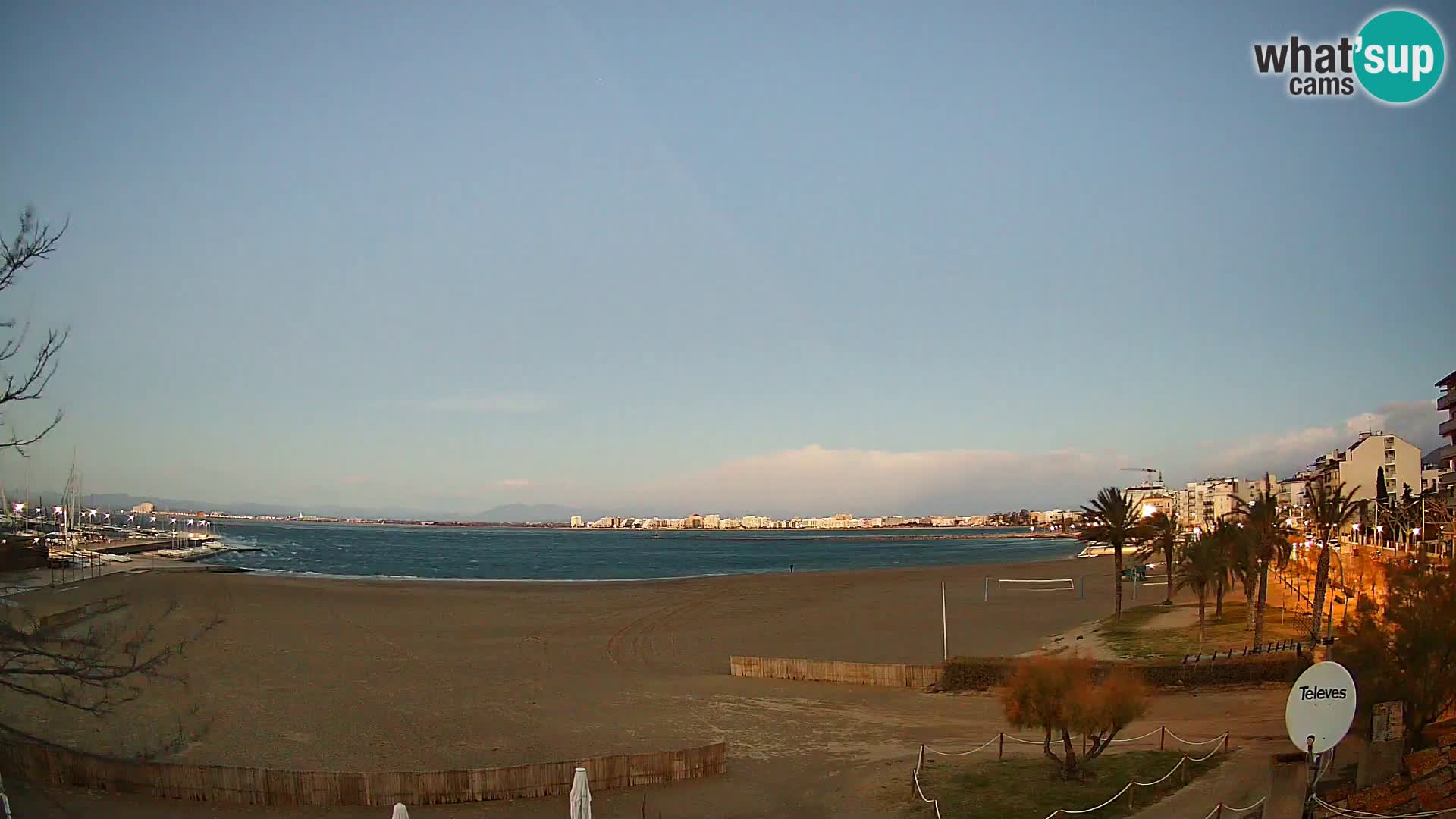 Webcam plage La Perola | ROSES | Costa Brava