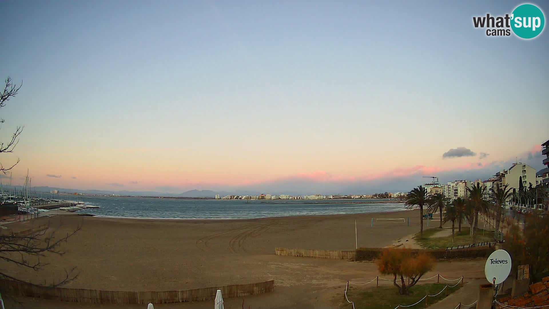 Webcam Strand La Perola | ROSES | Costa Brava