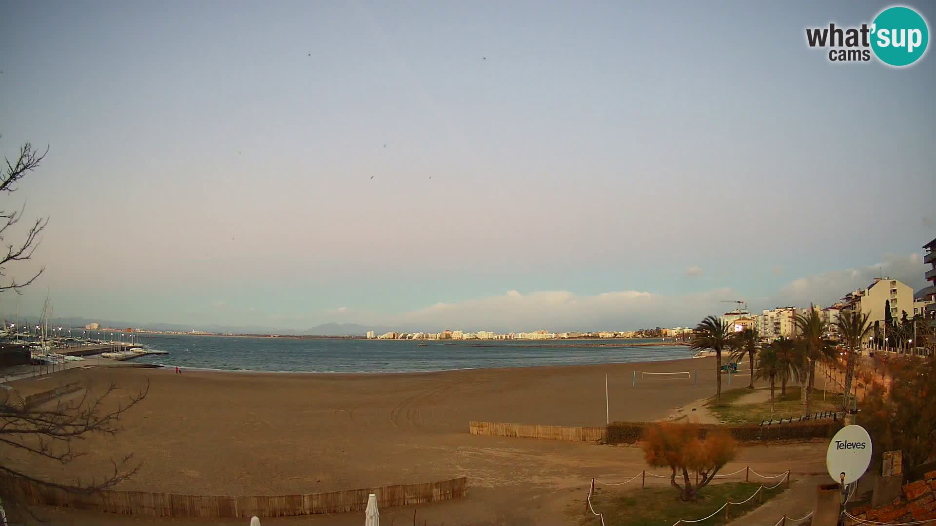 Webcam plage La Perola | ROSES | Costa Brava