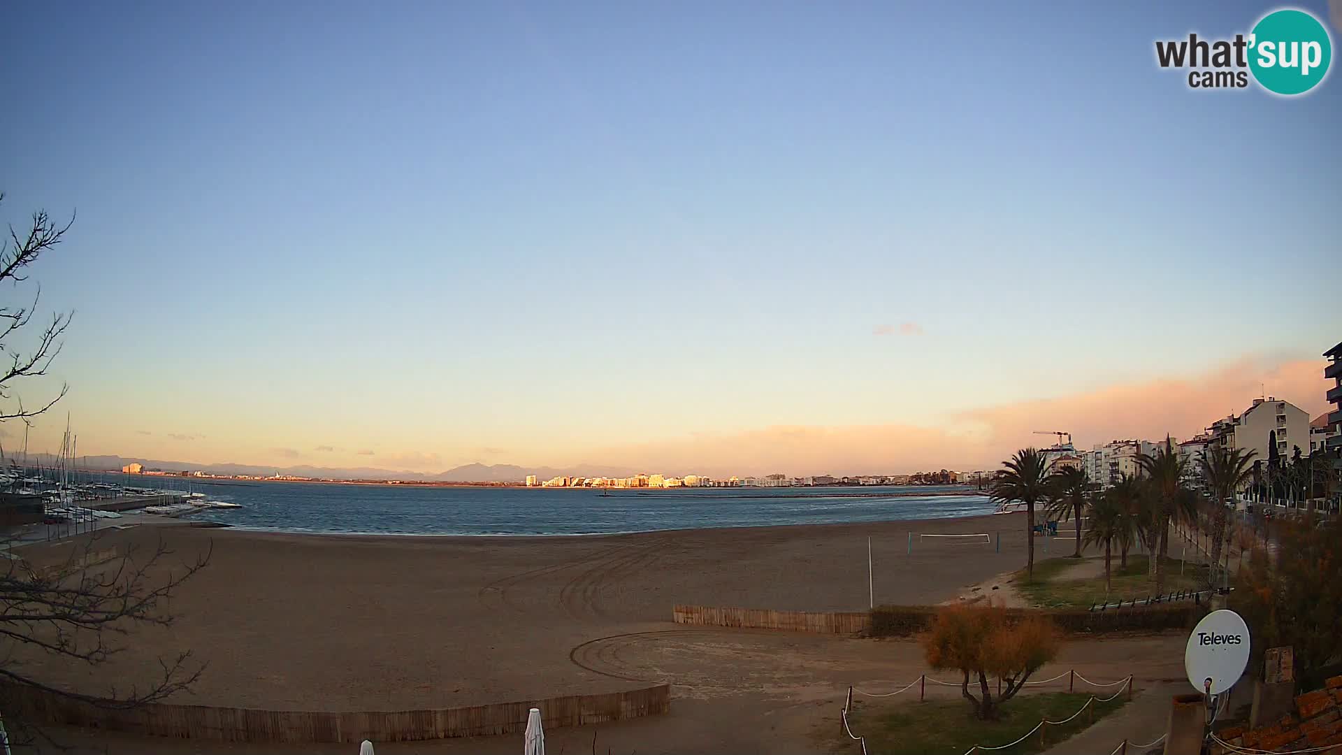 Webcam plage La Perola | ROSES | Costa Brava