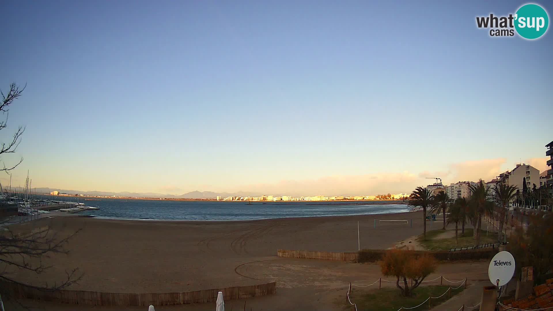 Webcam plage La Perola | ROSES | Costa Brava