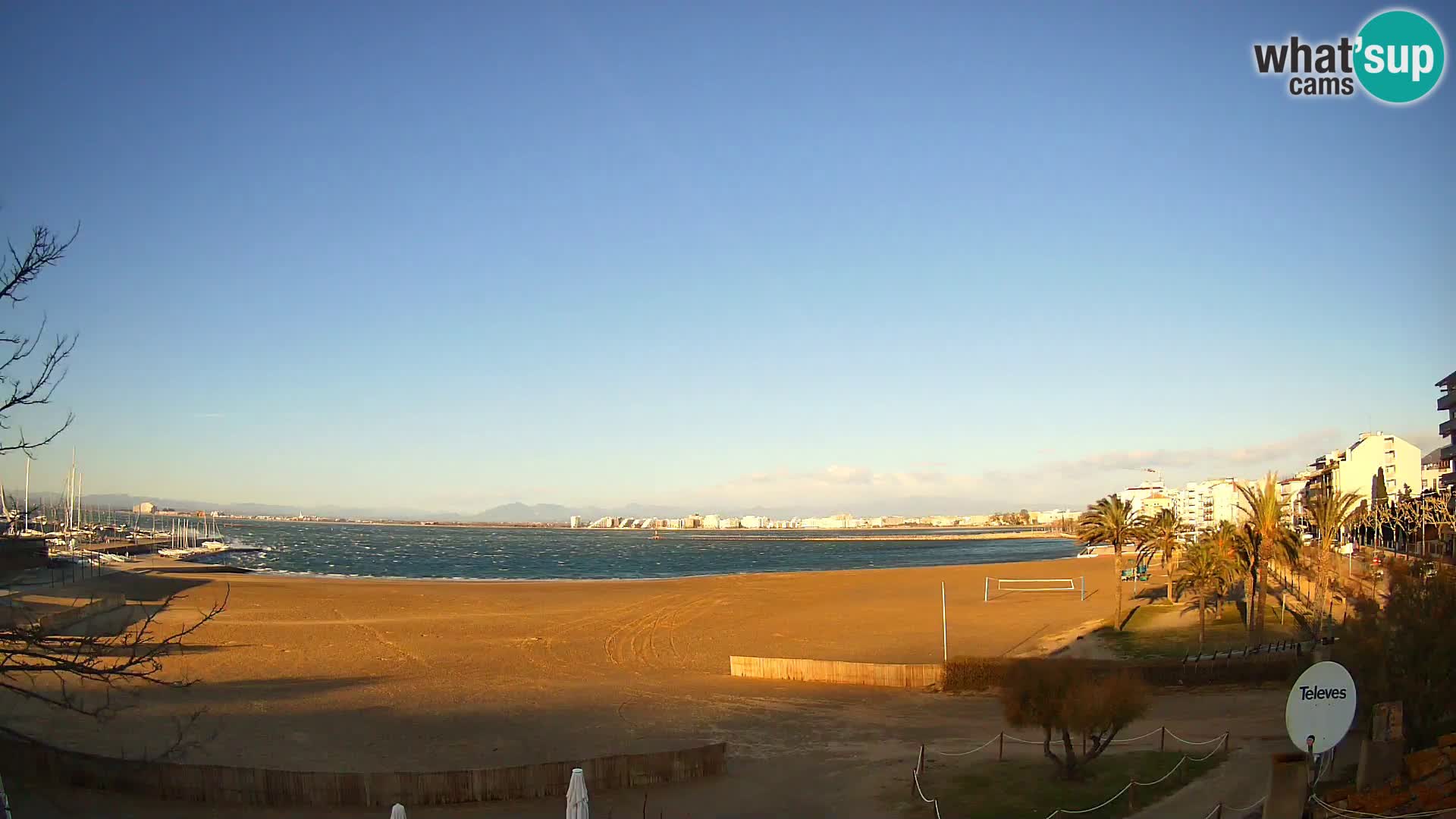 Webcam La Perola beach | ROSES | Costa Brava