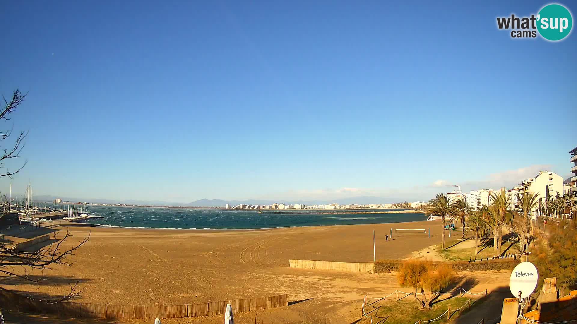 Webcam La Perola beach | ROSES | Costa Brava