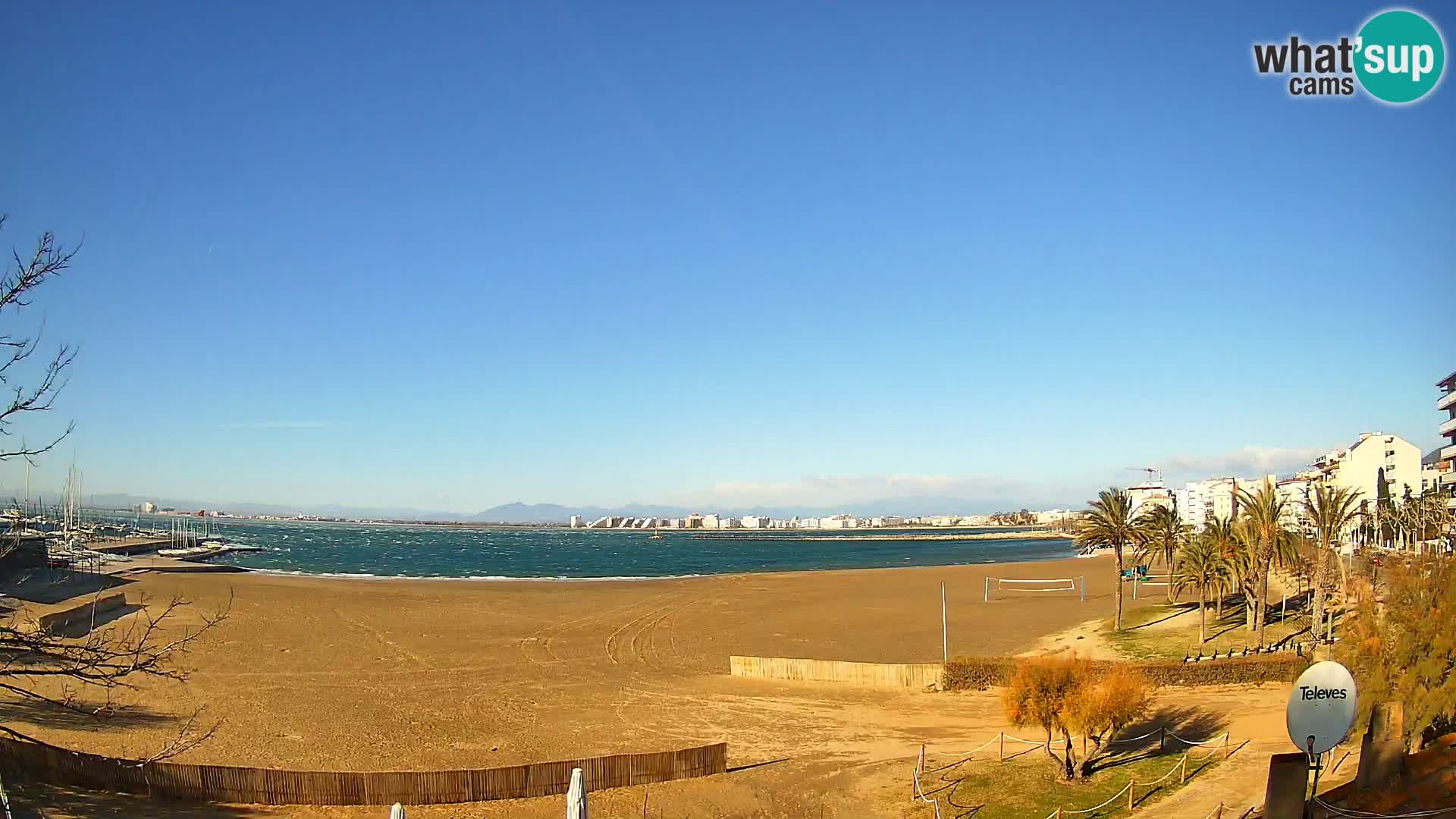 Webcam plage La Perola | ROSES | Costa Brava