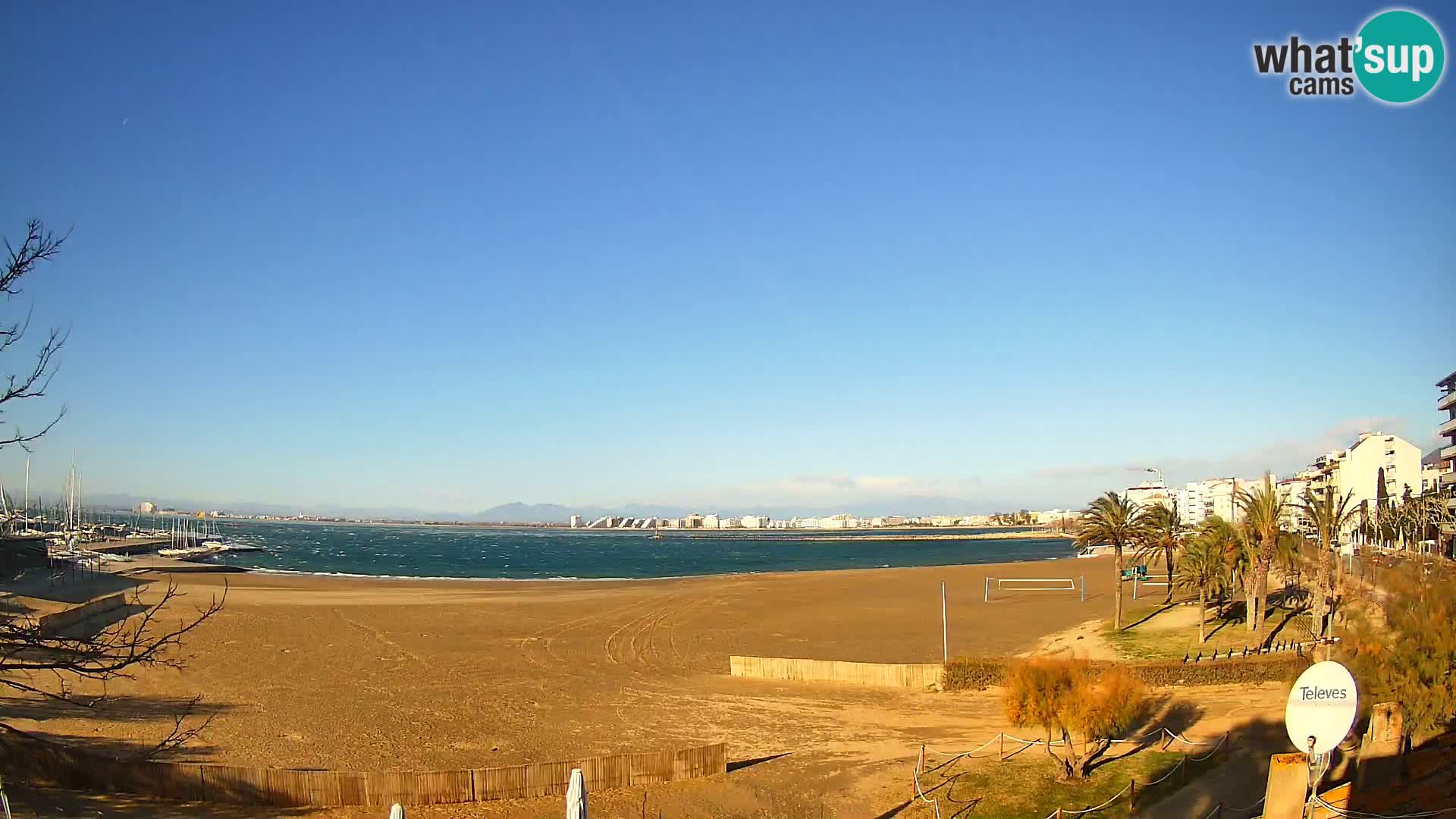 Webcam plage La Perola | ROSES | Costa Brava