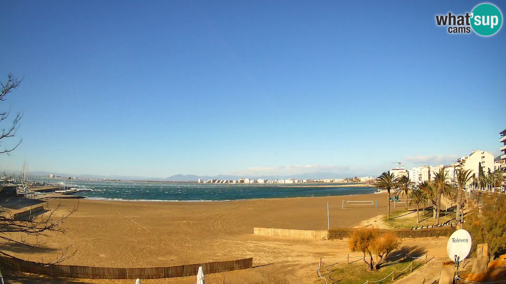 Webcam plage La Perola | ROSES | Costa Brava