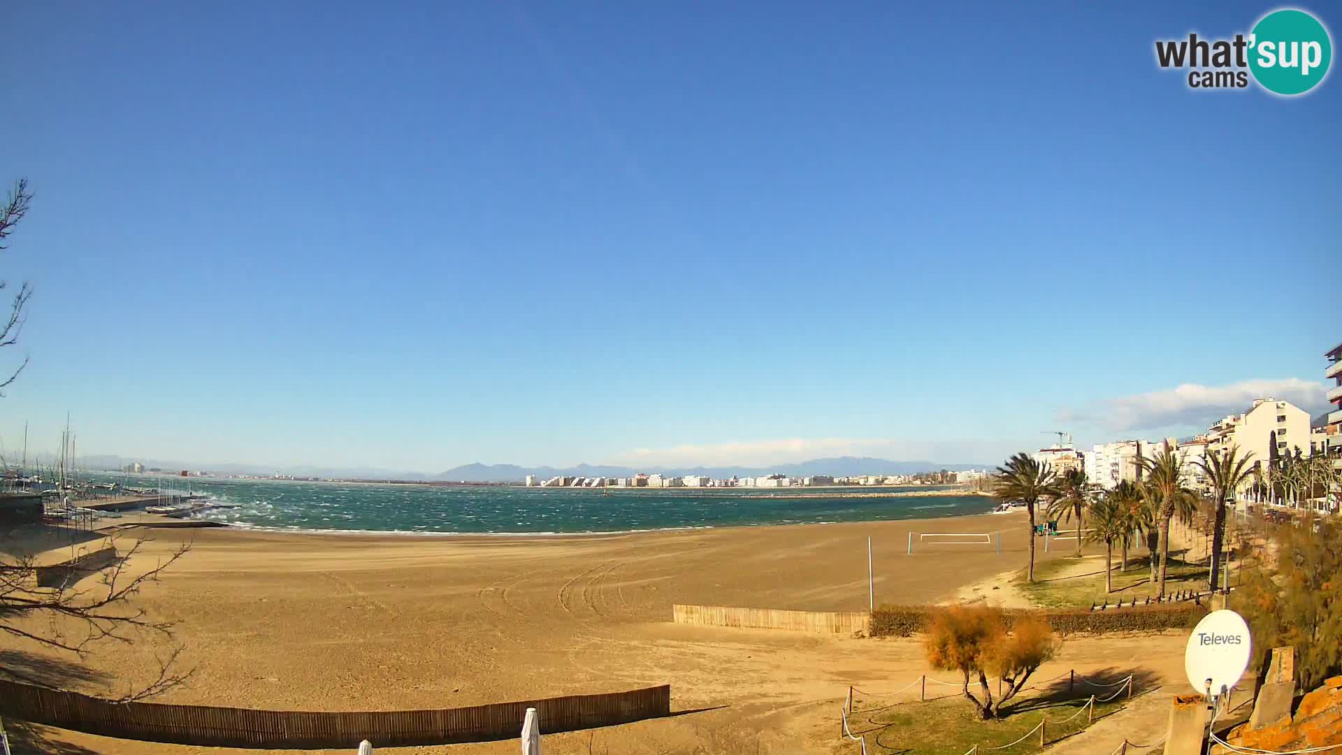 Webcam La Perola beach | ROSES | Costa Brava