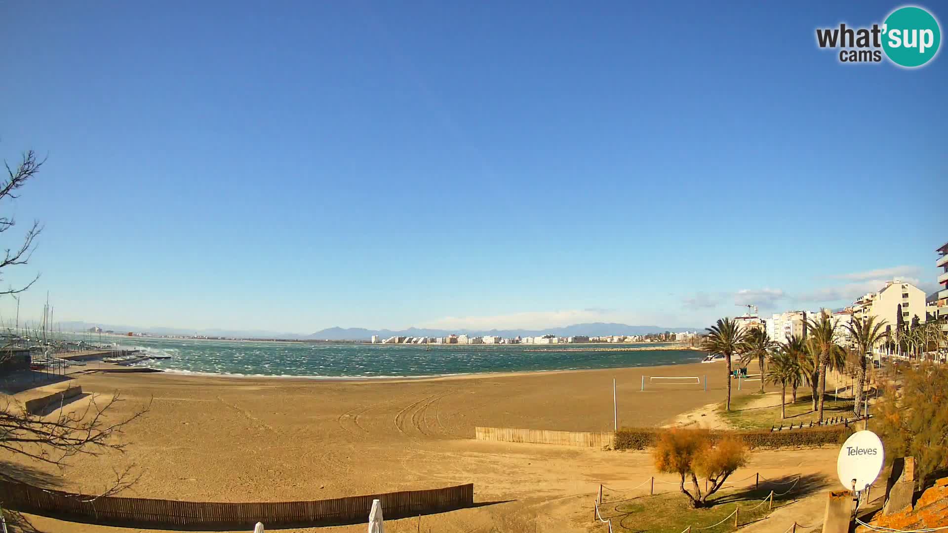 Webcam spiaggia La Perola | ROSES | Costa Brava