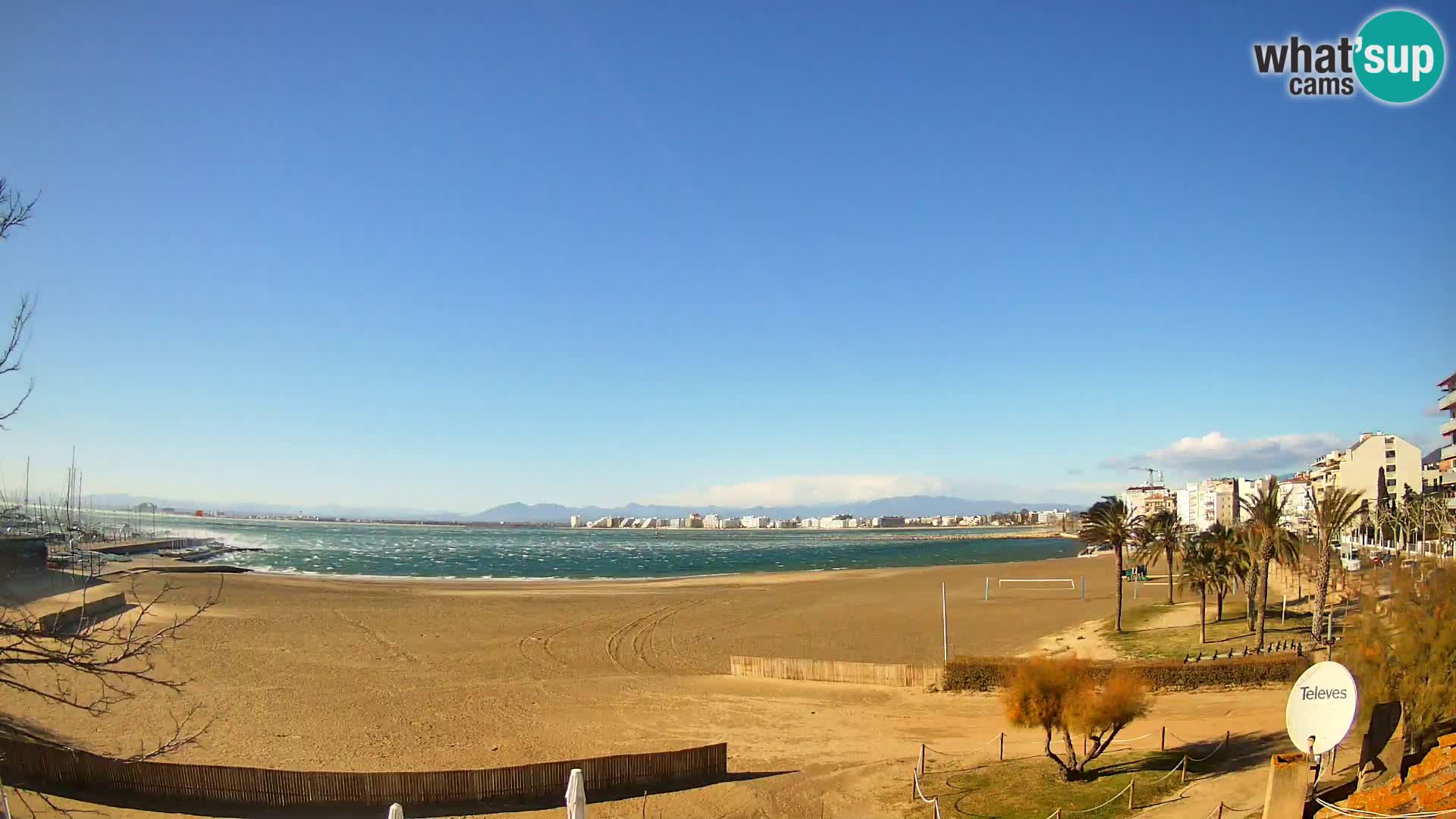 Webcam Strand La Perola | ROSES | Costa Brava