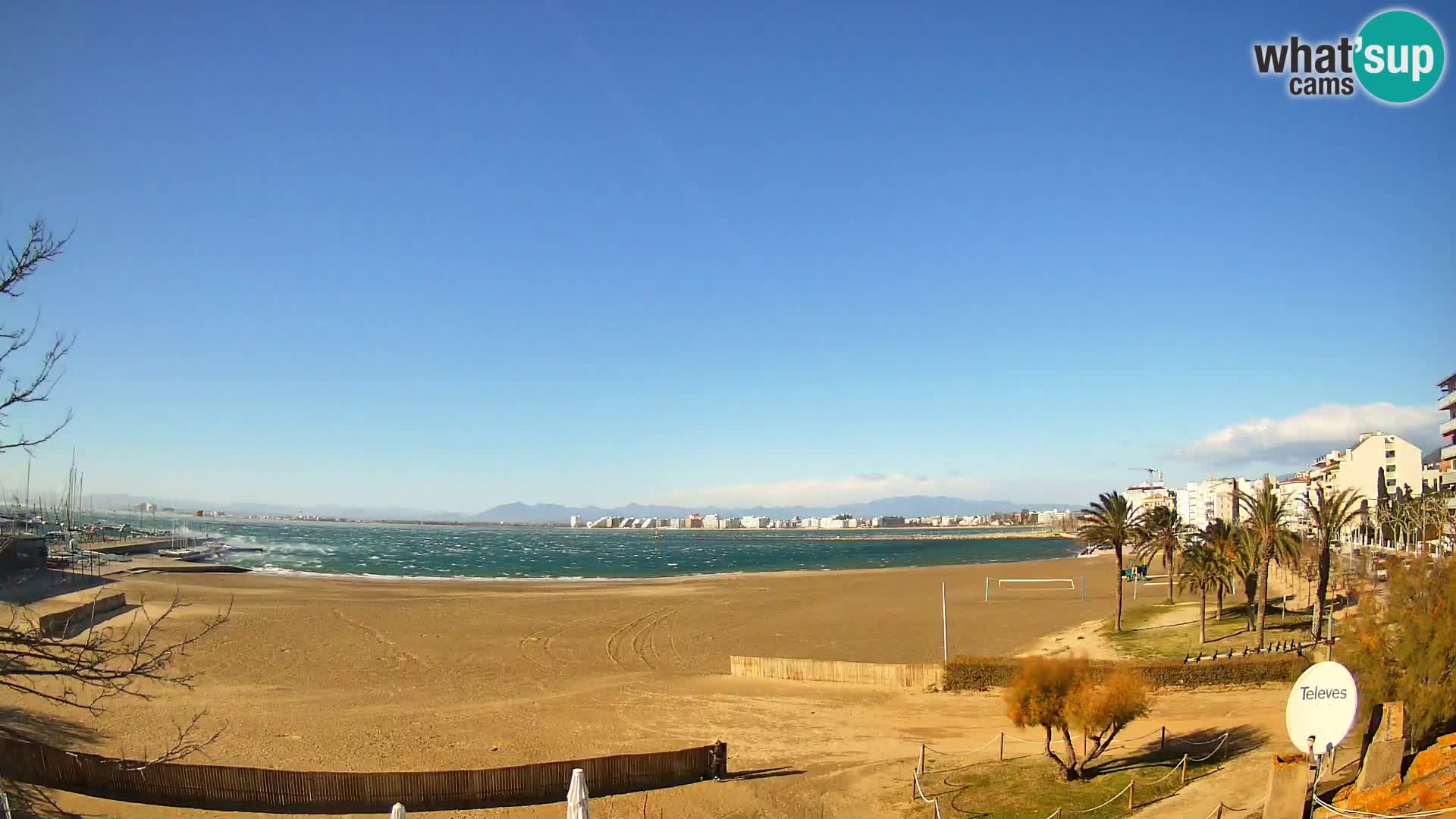 Webcam plage La Perola | ROSES | Costa Brava