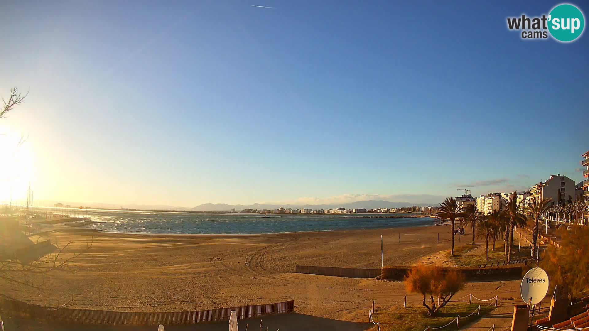 Webcam plage La Perola | ROSES | Costa Brava