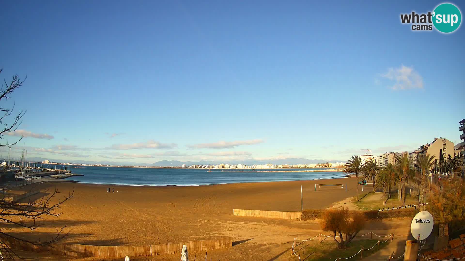 Webcam spiaggia La Perola | ROSES | Costa Brava