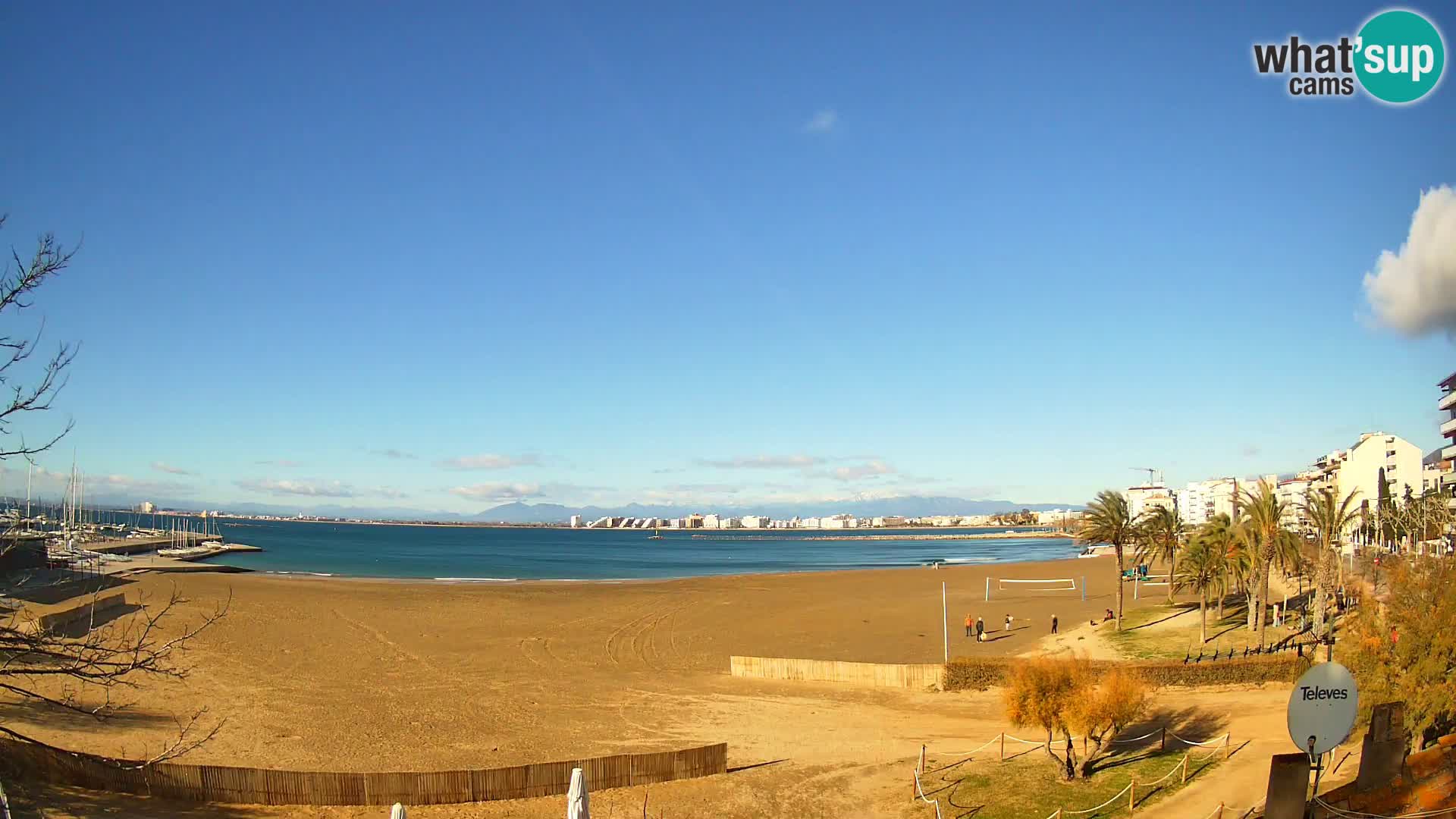 Webcam spiaggia La Perola | ROSES | Costa Brava