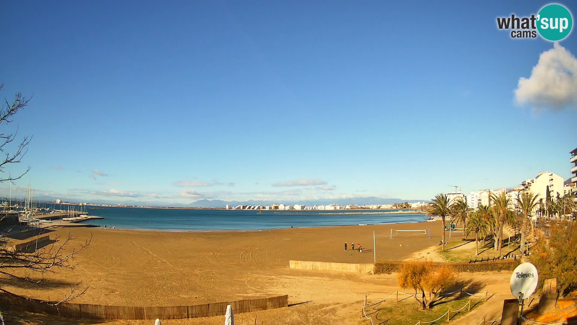 Webcam spiaggia La Perola | ROSES | Costa Brava