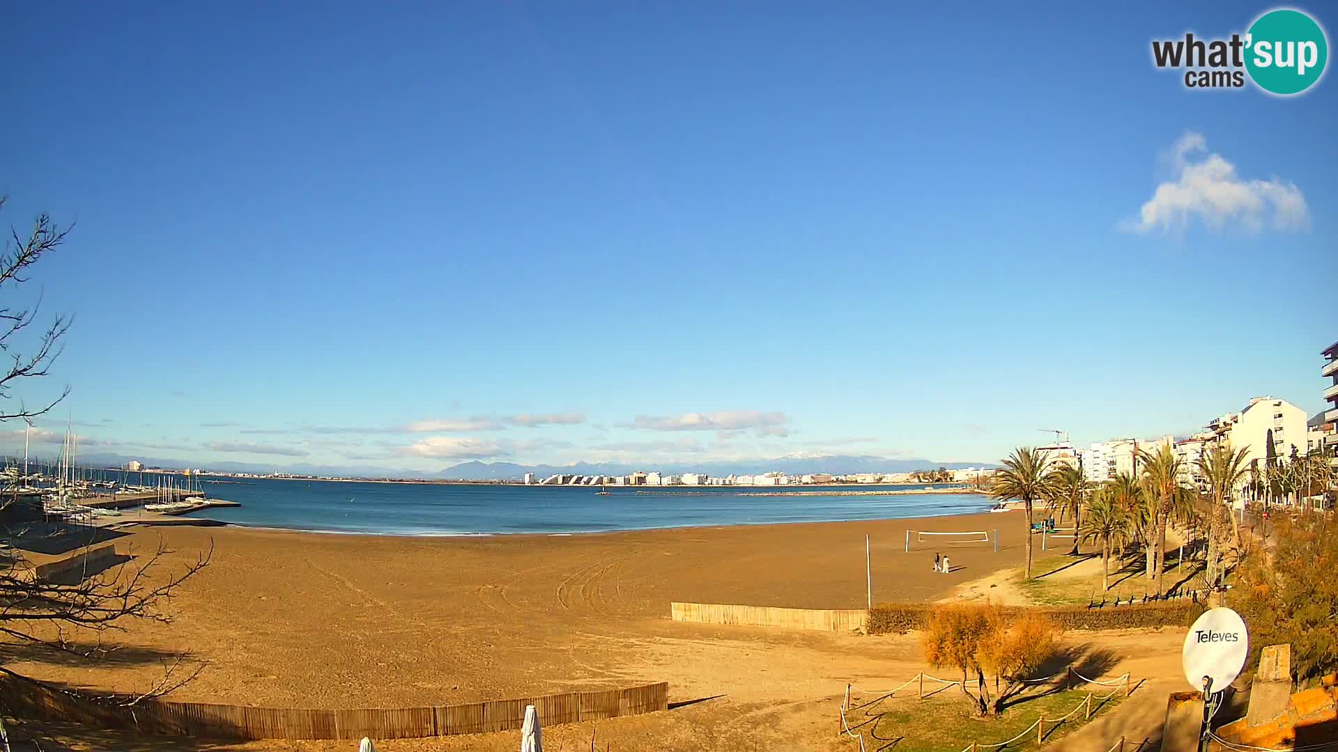 Webcam spiaggia La Perola | ROSES | Costa Brava