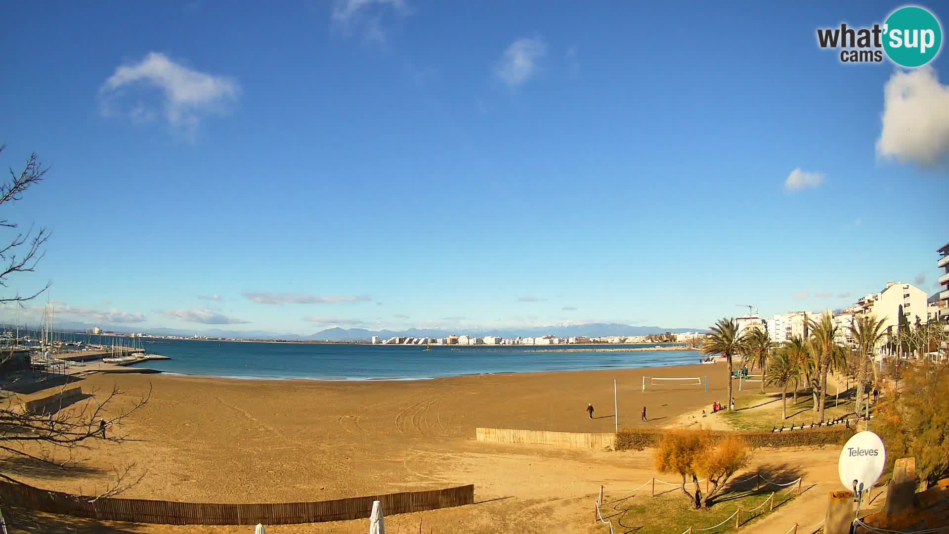 Webcam plage La Perola | ROSES | Costa Brava