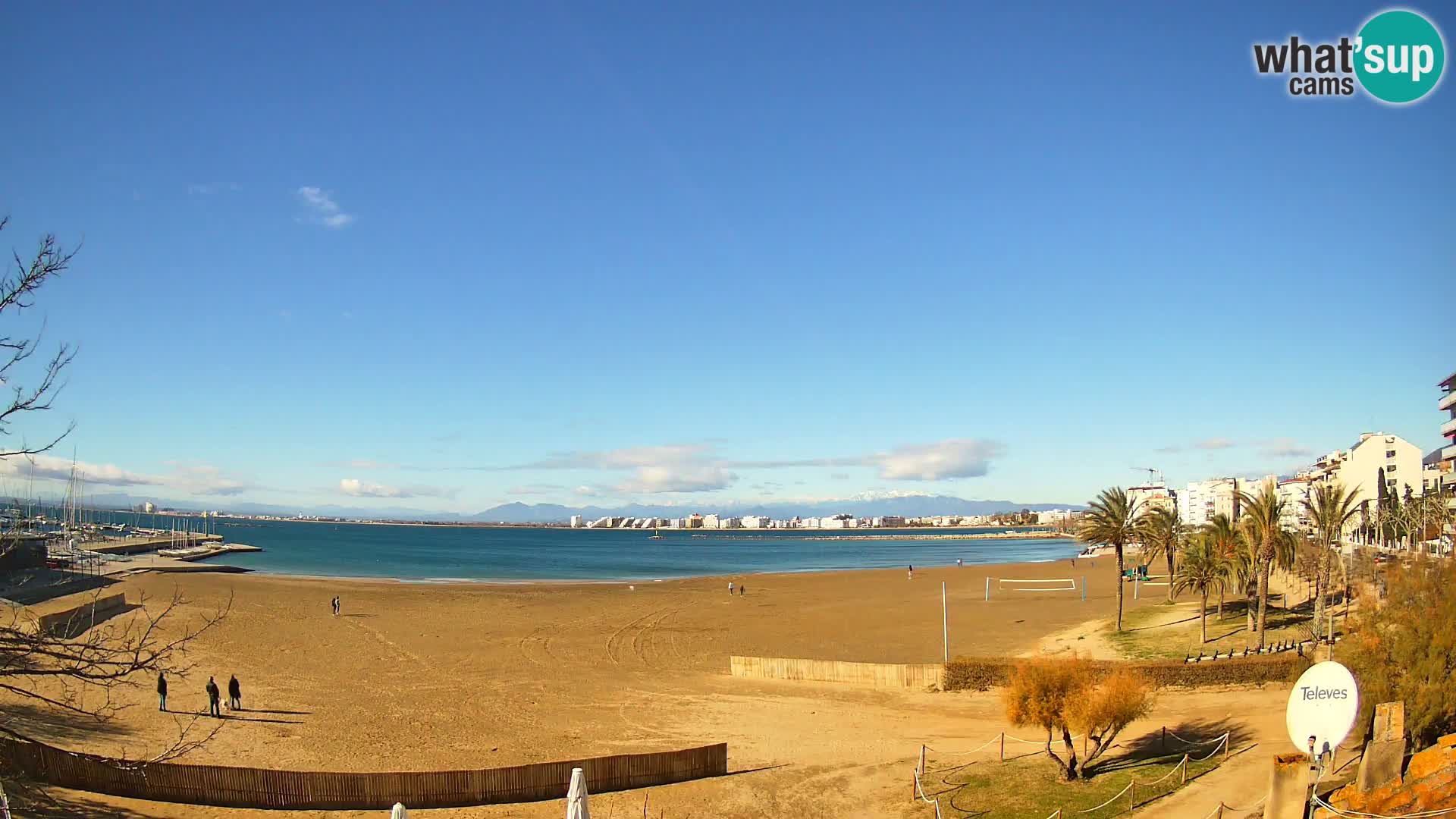 Webcam spiaggia La Perola | ROSES | Costa Brava