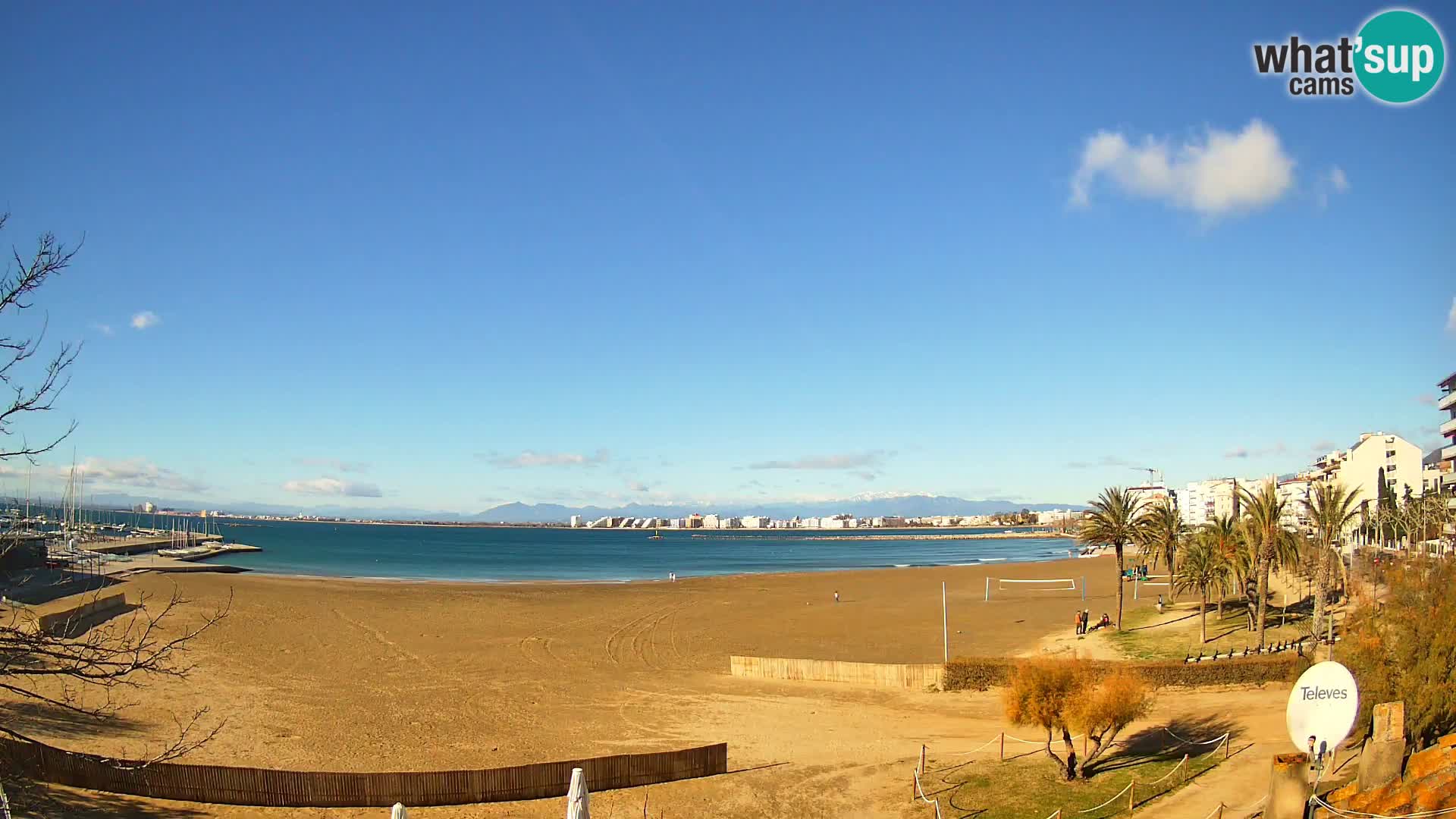 Webcam spiaggia La Perola | ROSES | Costa Brava