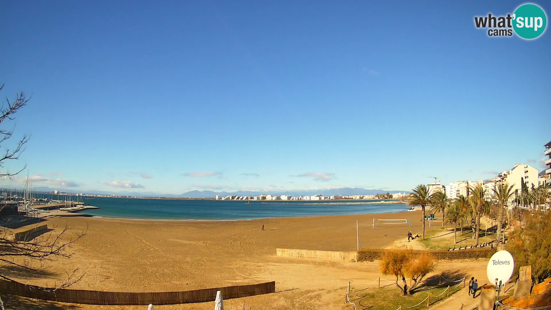 Webcam spiaggia La Perola | ROSES | Costa Brava