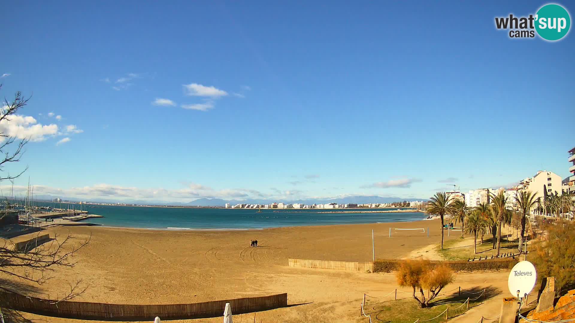 Webcam spiaggia La Perola | ROSES | Costa Brava