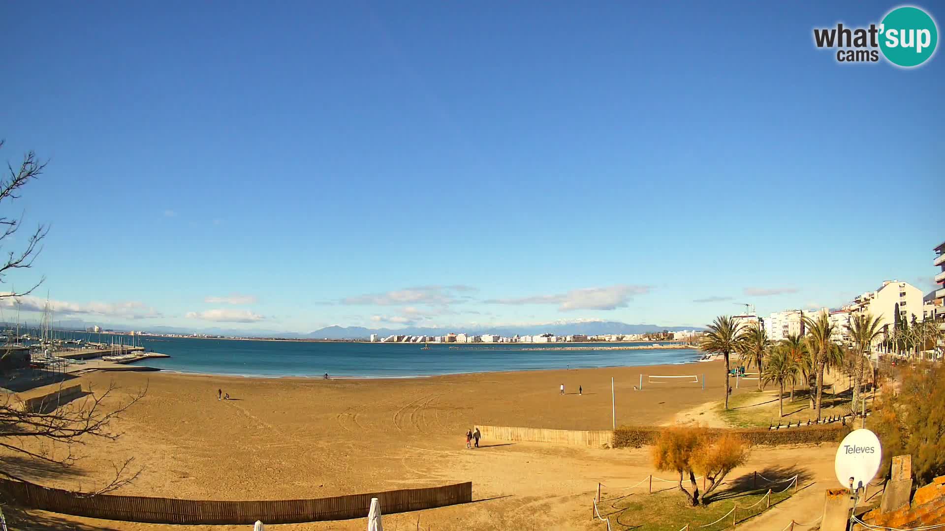 Webcam La Perola beach | ROSES | Costa Brava