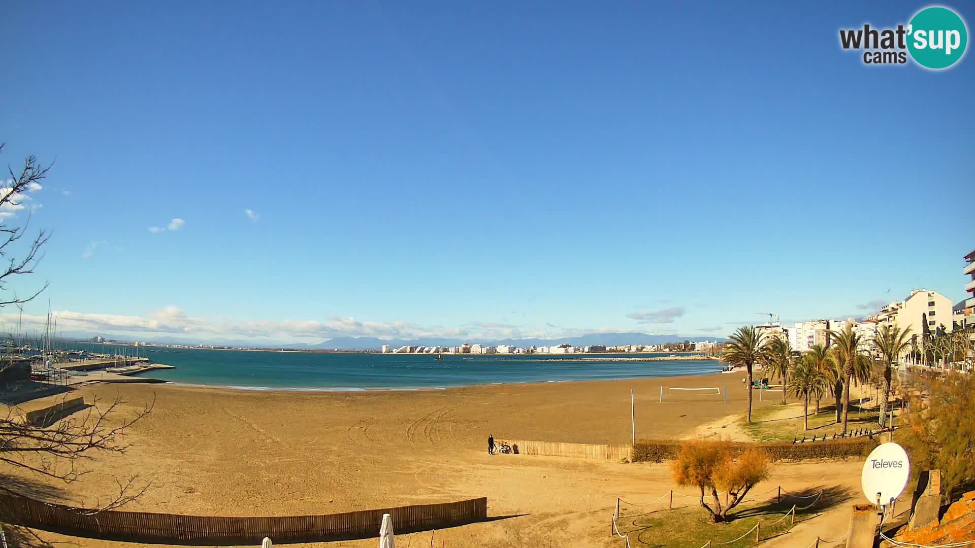 Webcam spiaggia La Perola | ROSES | Costa Brava