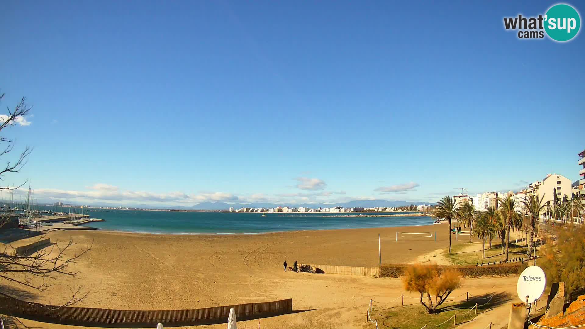 Webcam spiaggia La Perola | ROSES | Costa Brava