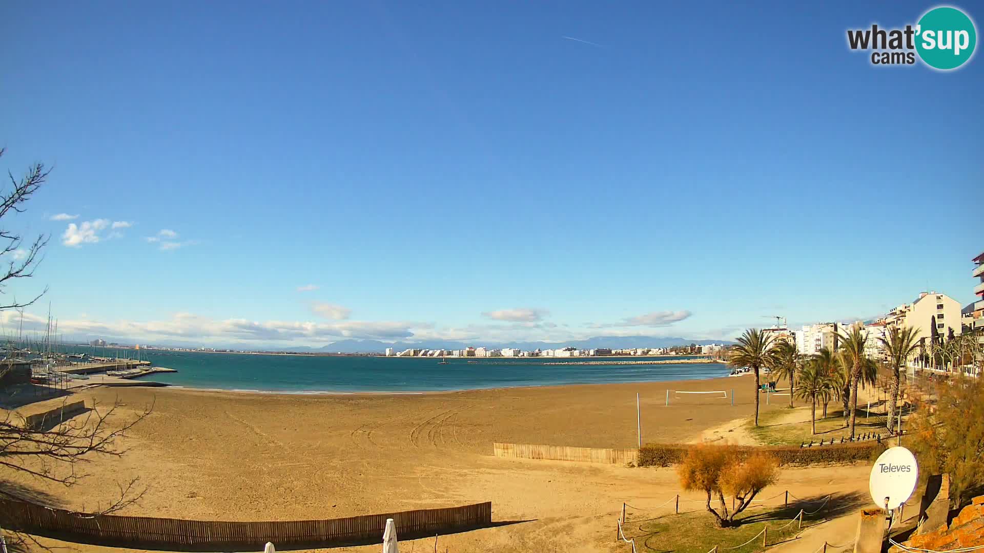 Webcam plage La Perola | ROSES | Costa Brava