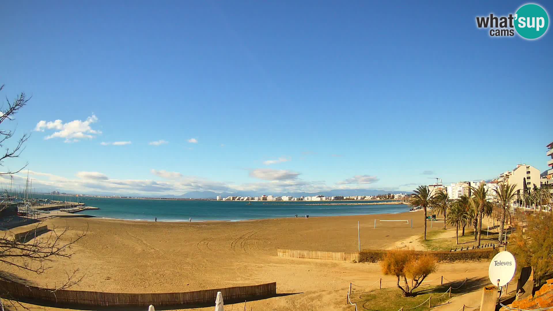 Webcam La Perola beach | ROSES | Costa Brava