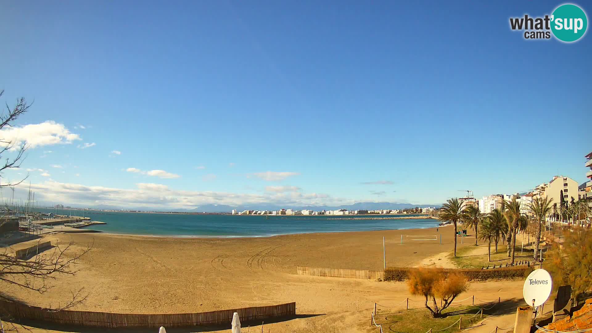 Webcam La Perola beach | ROSES | Costa Brava