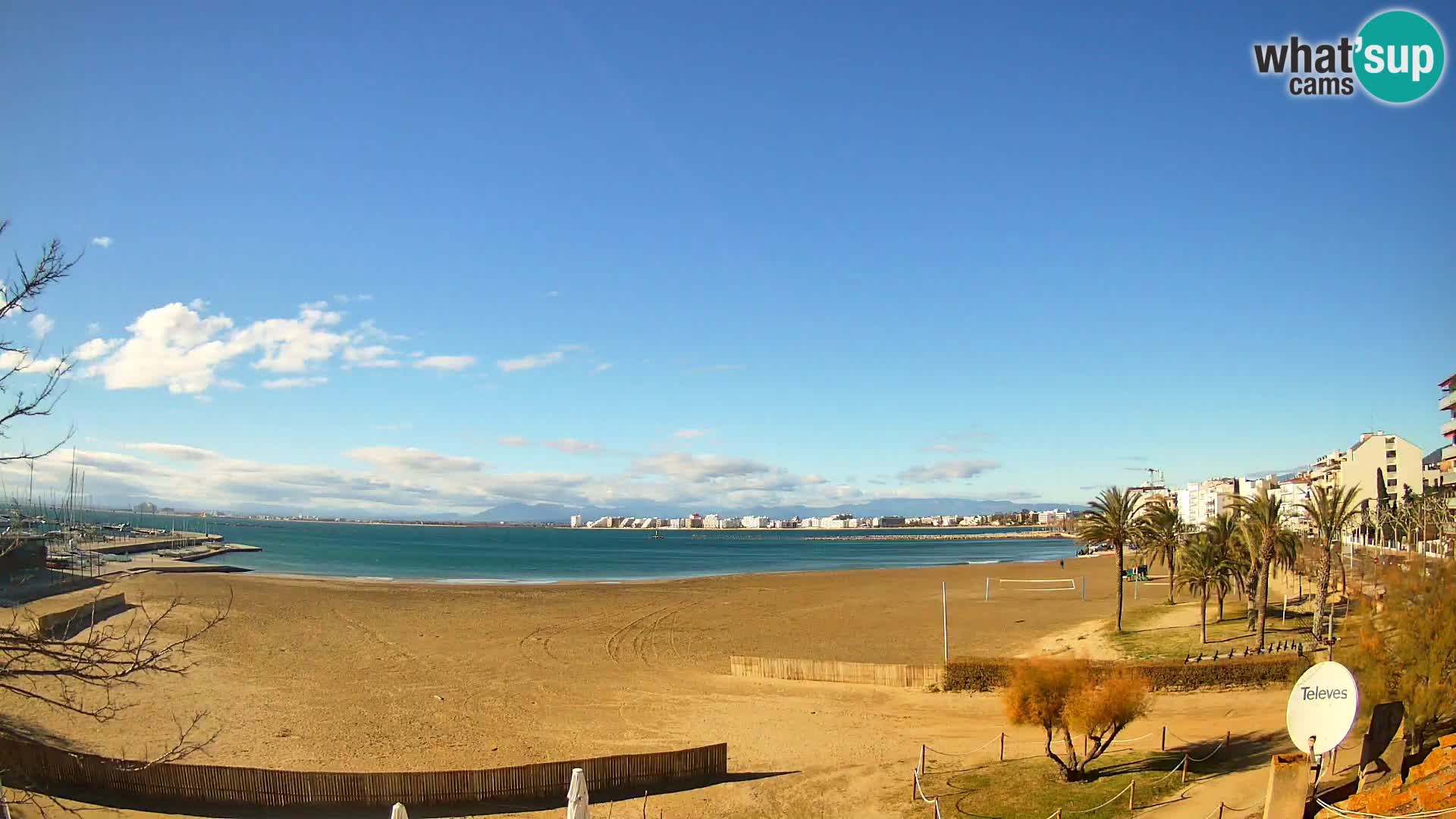 Webcam La Perola beach | ROSES | Costa Brava