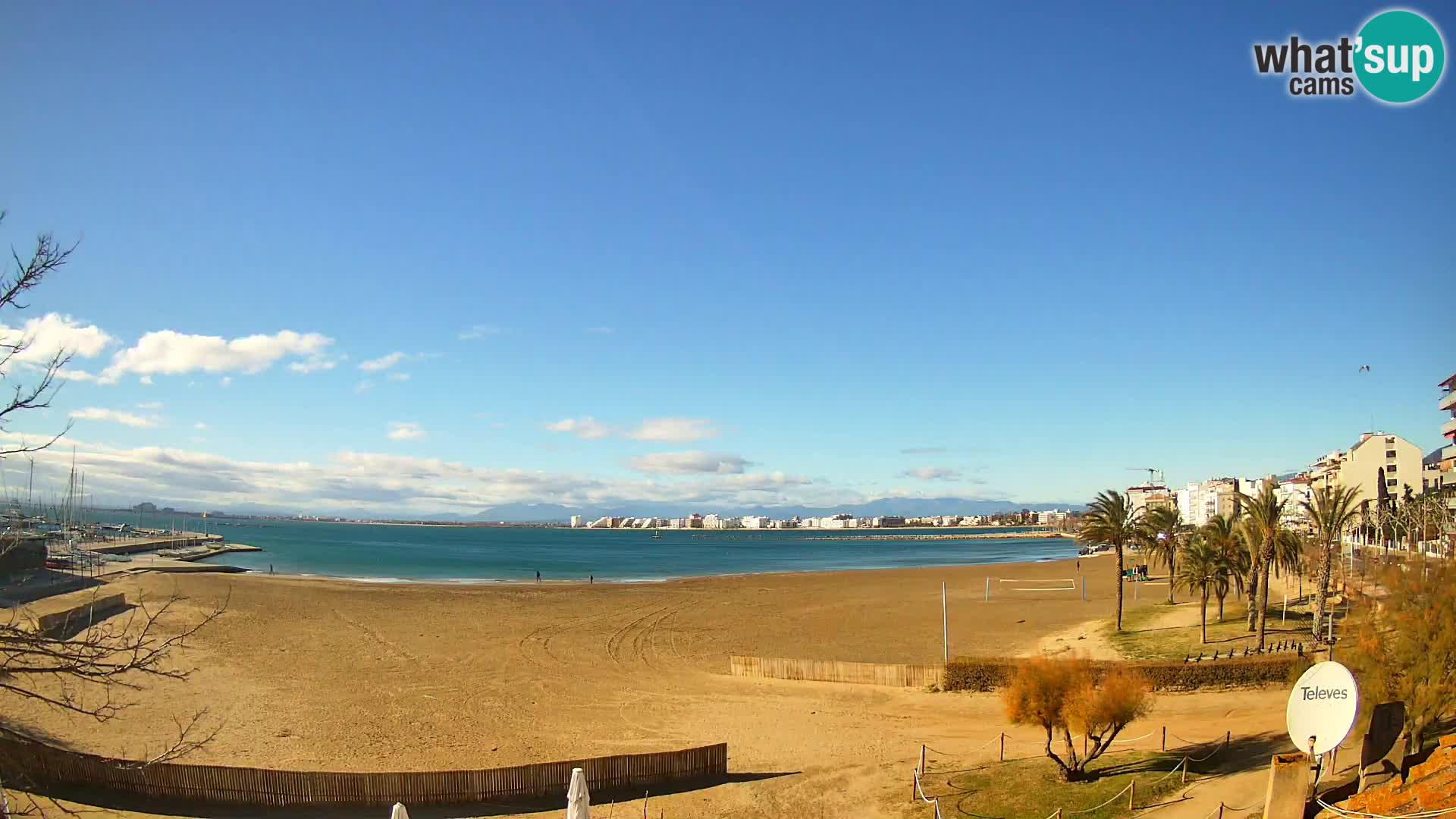 Webcam La Perola beach | ROSES | Costa Brava