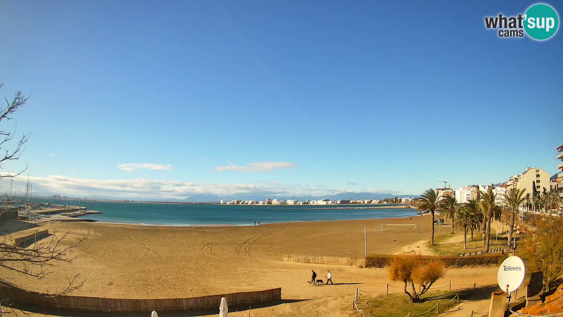 Webcam plage La Perola | ROSES | Costa Brava