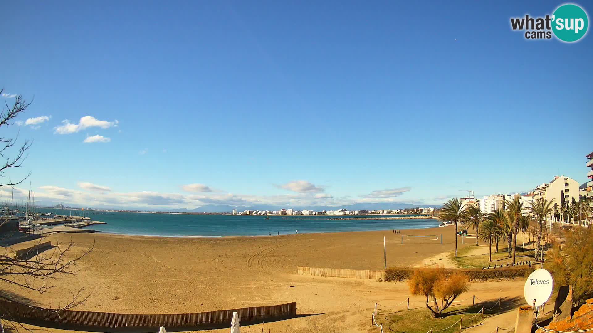 Webcam La Perola beach | ROSES | Costa Brava