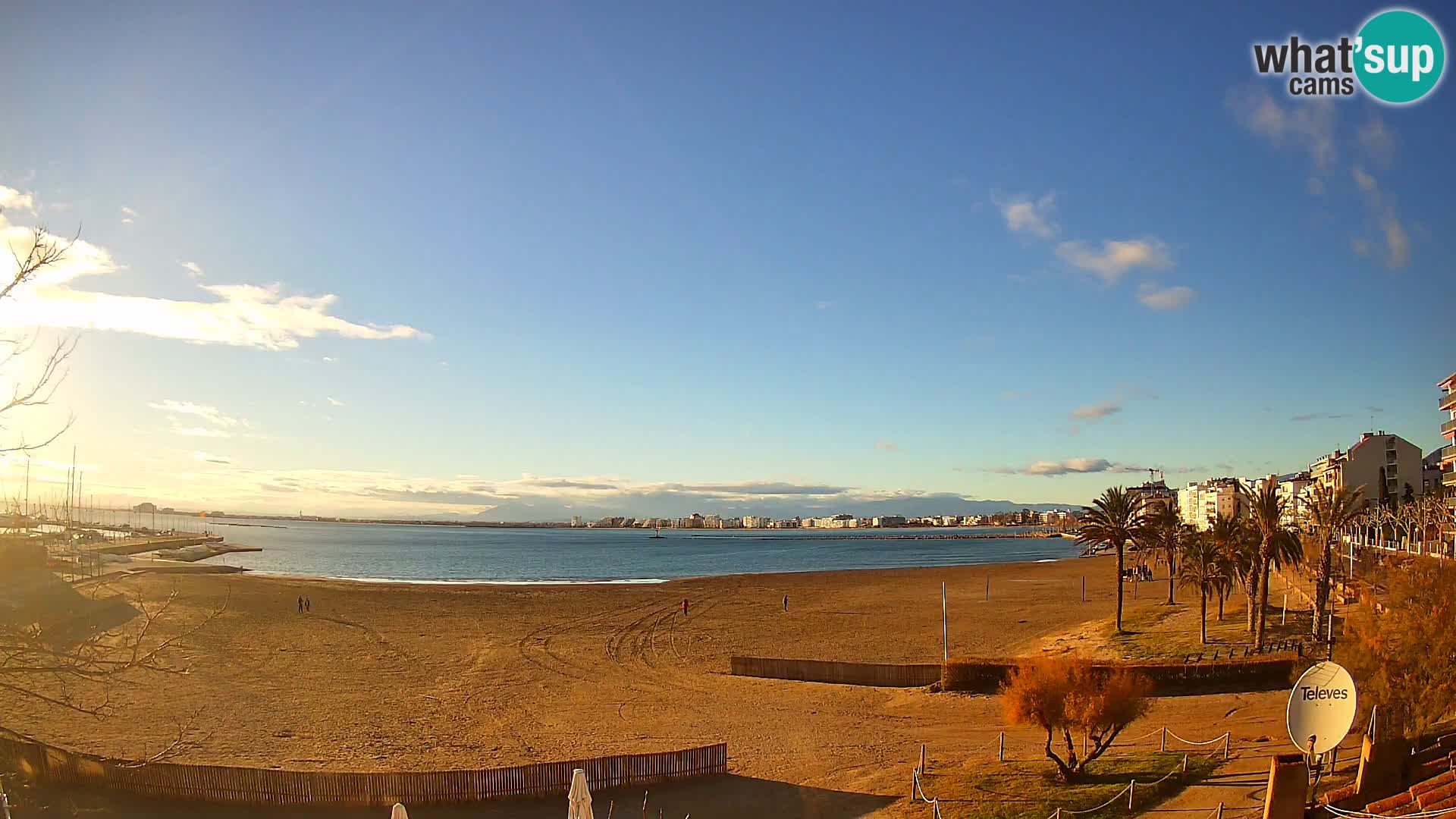 Webcam La Perola beach | ROSES | Costa Brava