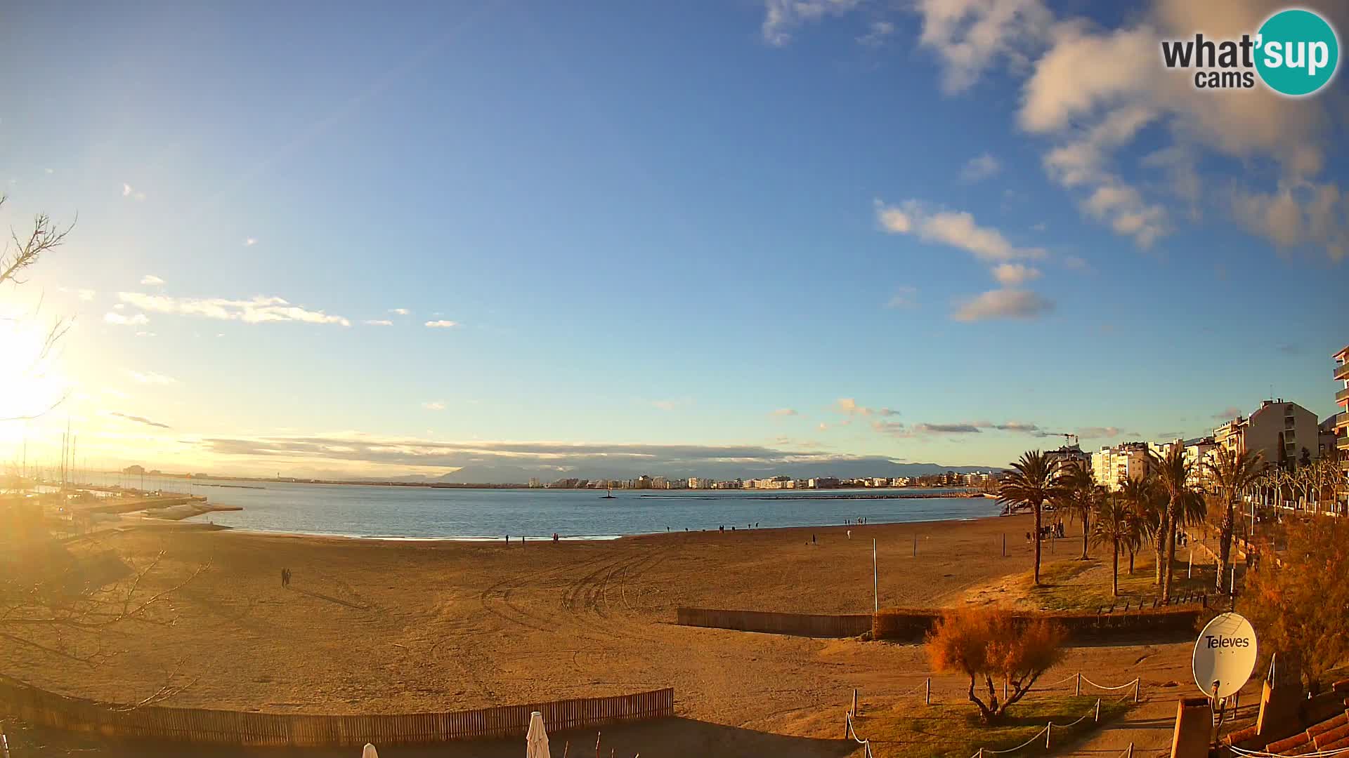 Webcam plage La Perola | ROSES | Costa Brava