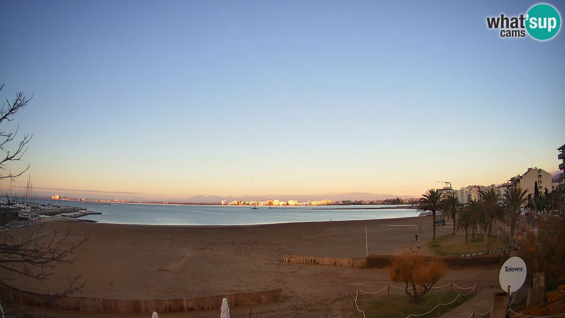 Webcam plage La Perola | ROSES | Costa Brava