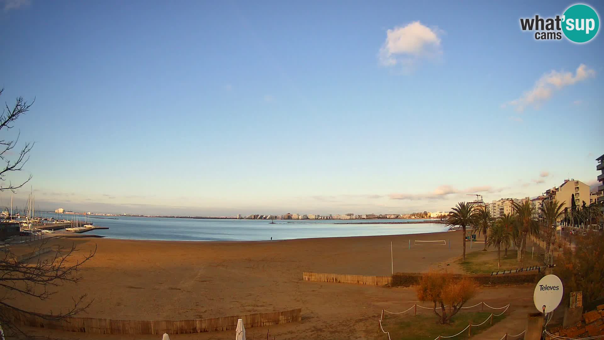 Webcam plage La Perola | ROSES | Costa Brava