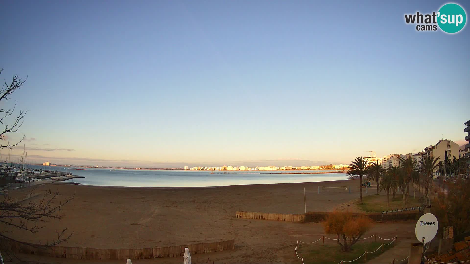 Webcam La Perola beach | ROSES | Costa Brava