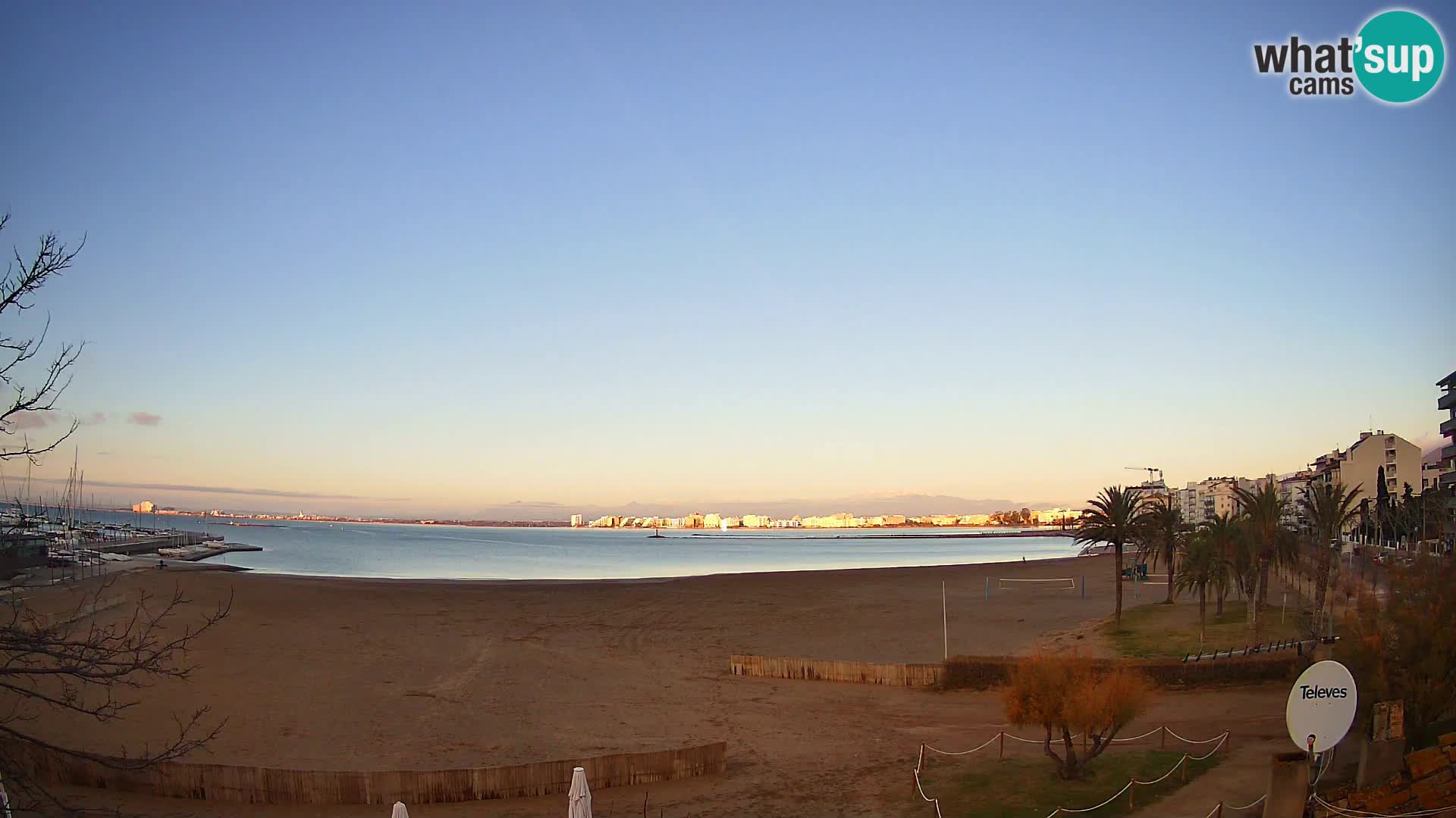 Webcam plage La Perola | ROSES | Costa Brava