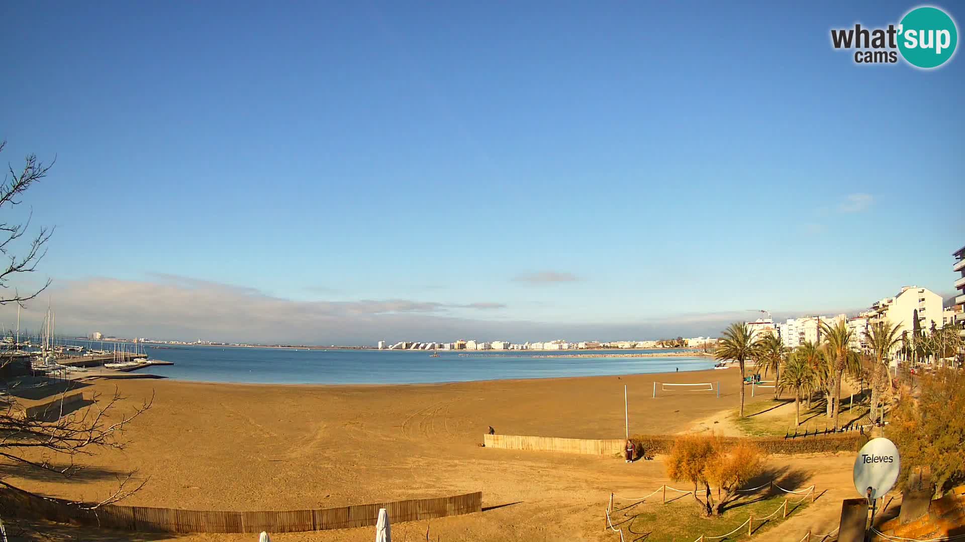 Webcam La Perola beach | ROSES | Costa Brava