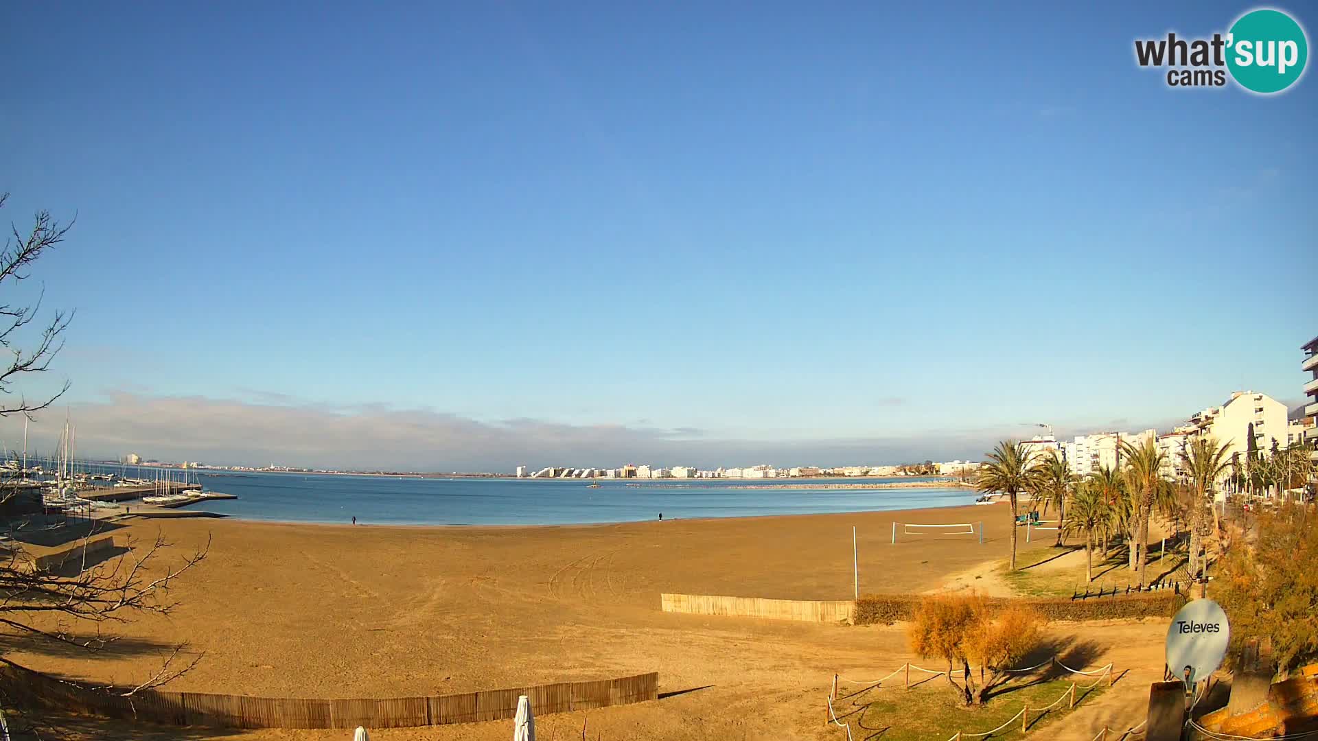 Webcam La Perola beach | ROSES | Costa Brava