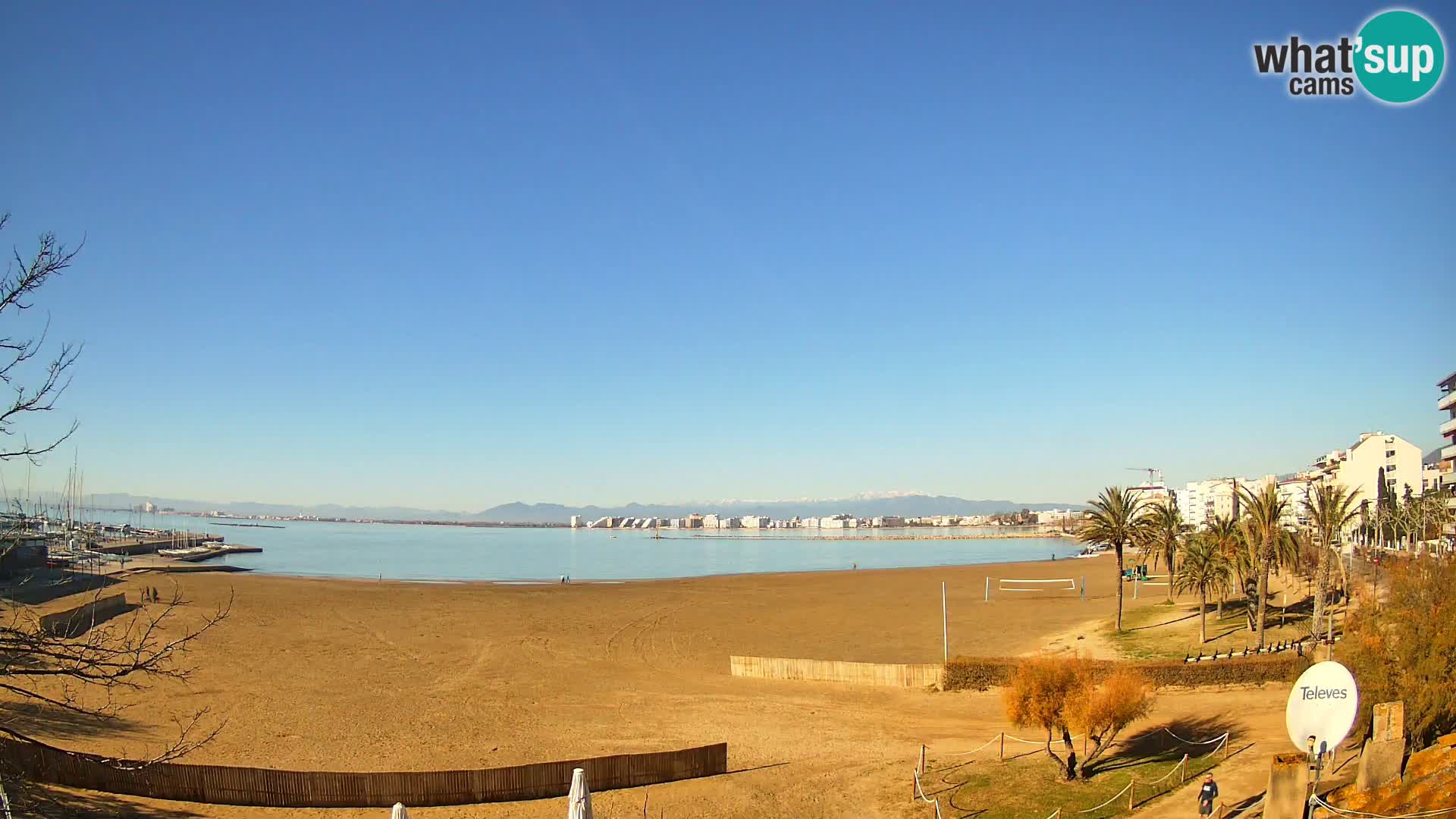 Webcam La Perola beach | ROSES | Costa Brava