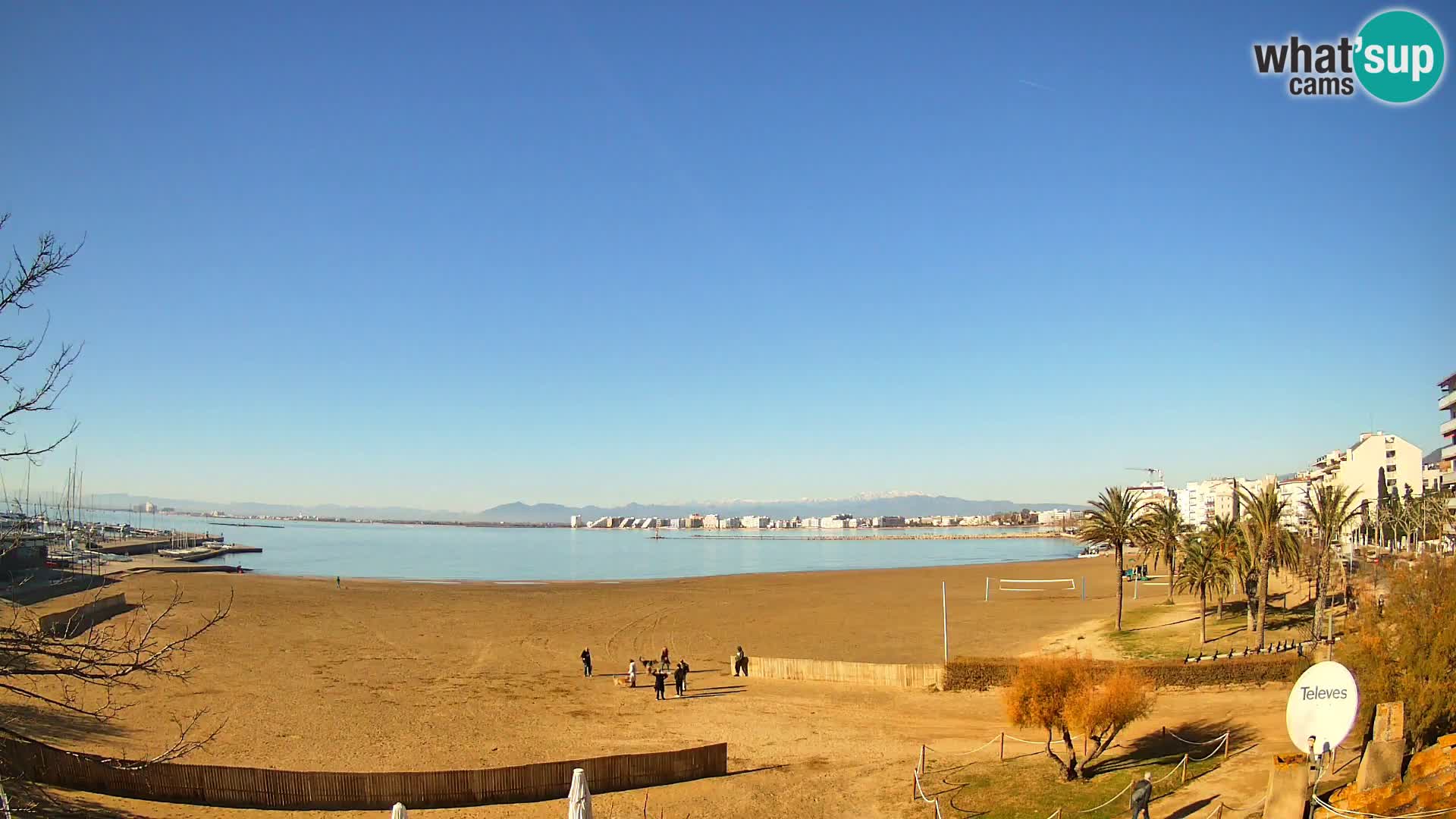 Webcam La Perola beach | ROSES | Costa Brava